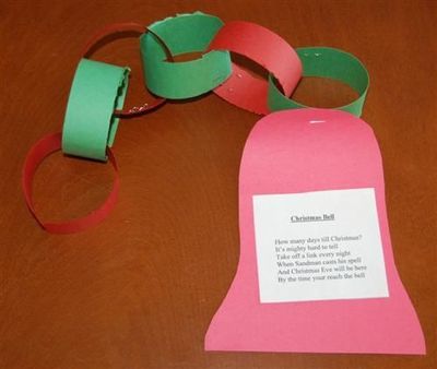 Christmas Bell Craft / Preschool items - Juxtapost